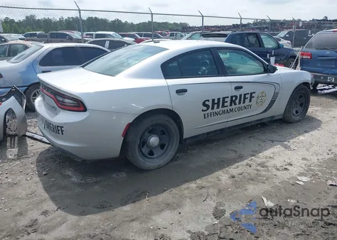 2021 Dodge Charger Police Rwd из США, поврежденный, VIN 2C3CDXAT6MH643493